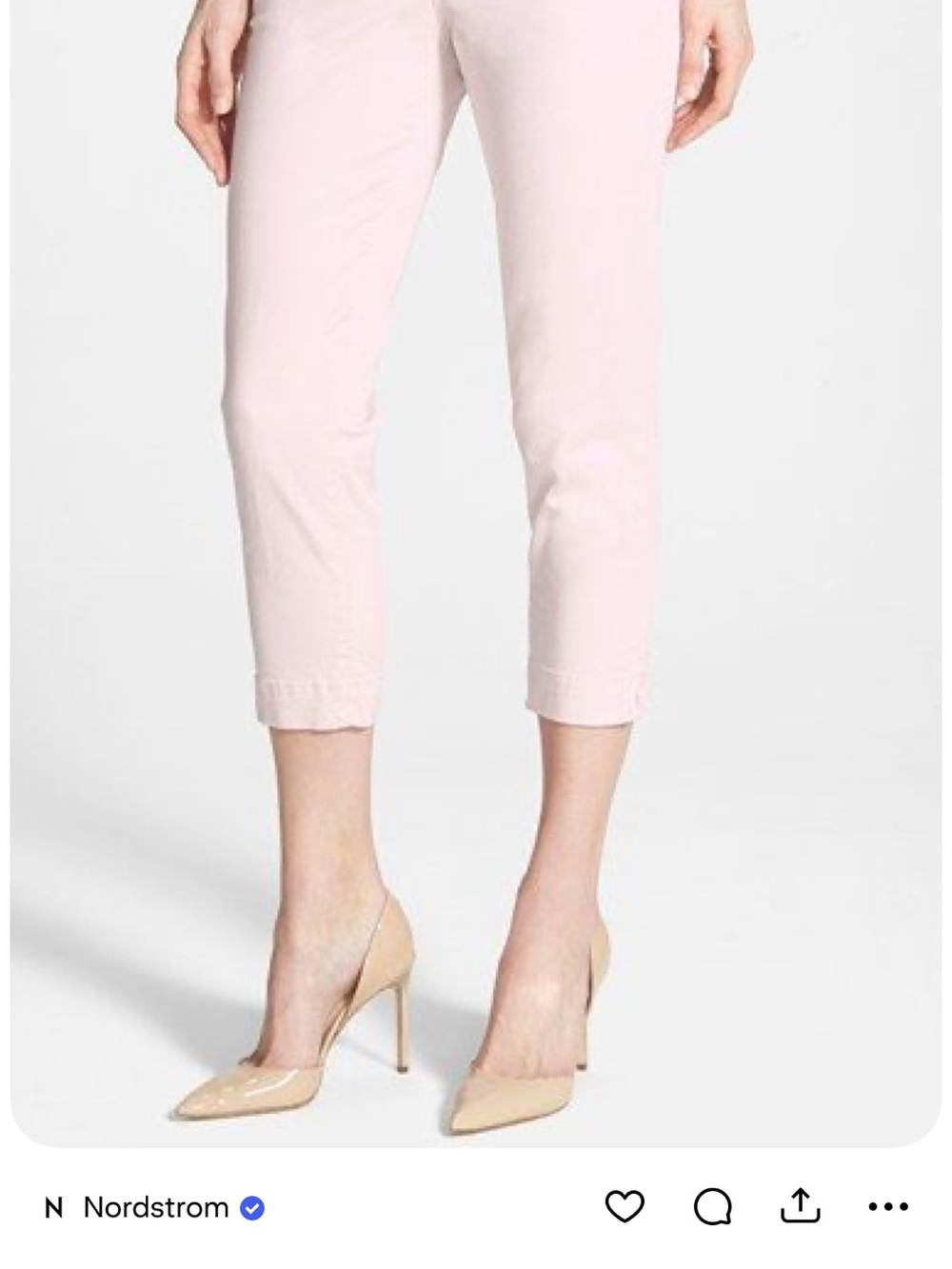 Jag Light Beige Jag Hope Crop Pants Size 12 Brand New with Tags - Picture 11 of 11